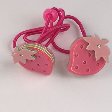 Elastics with strawberry