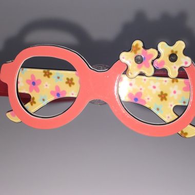 Headband with sunglass shape