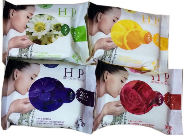 Face cleansing tissue 25 wipes