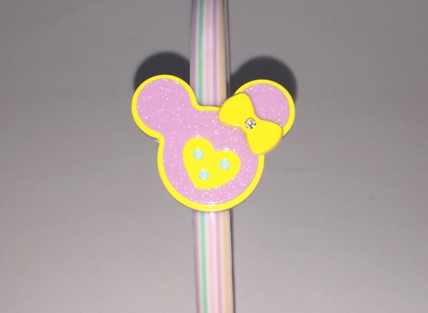 Patterned headband with 2pcs patterned cat shape