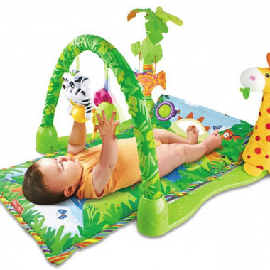 Baby gym musical mat