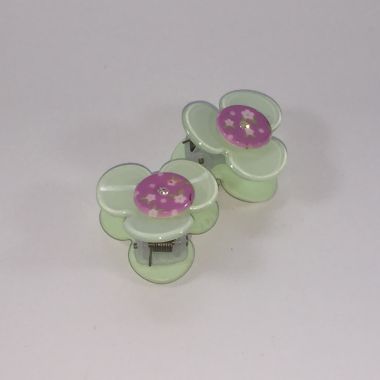 Flower shape small clips