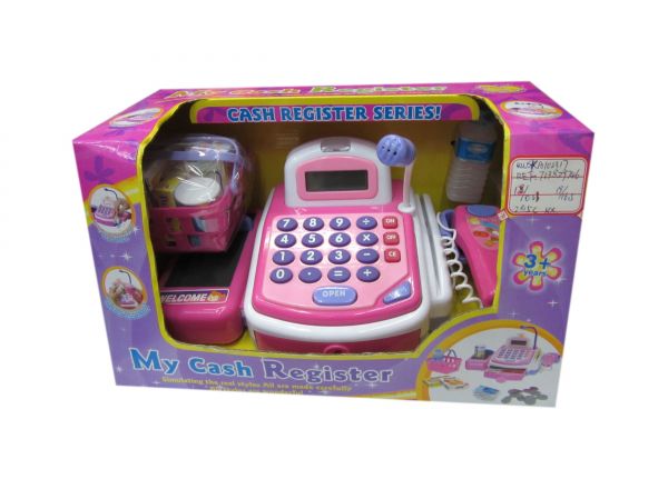 My cash register play set