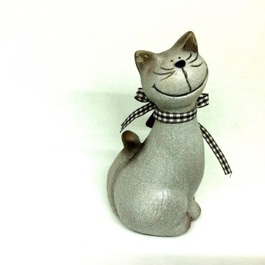 Cat ornament 10.5x7 cm