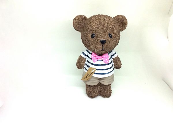 Bear ornament 19.5x11 cm