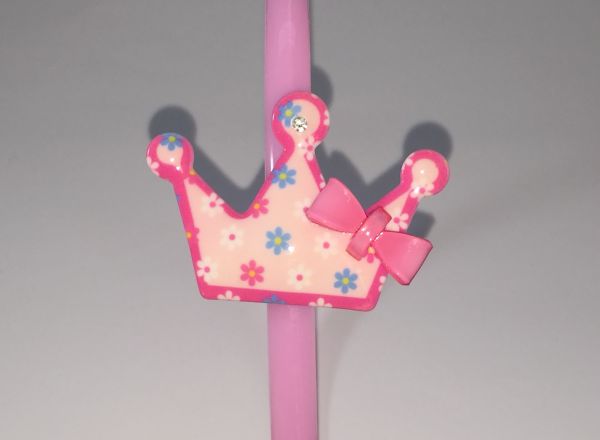 Head band with patterned crown shape