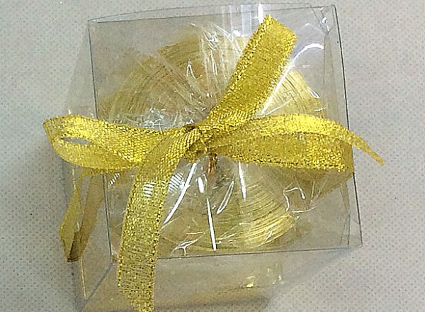 Christmas candle 6x10 cm