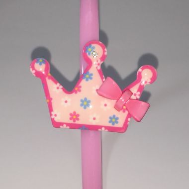 Head band with patterned crown shape