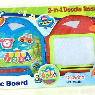 Drawing and electronic board play set