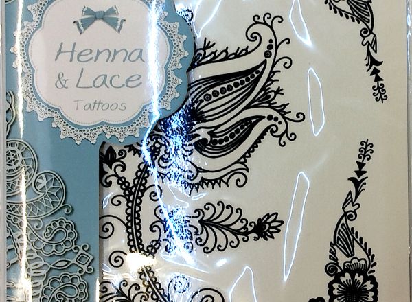 Henna lace tattoo