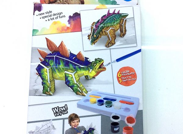 3D puzzle dinosaurs