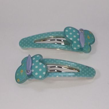 Kids snap clip with butterfly shape