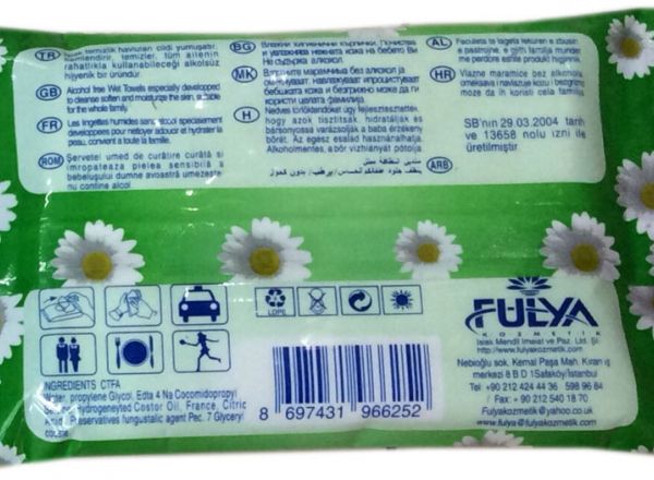 Make-up removal tissue 10 wipes
