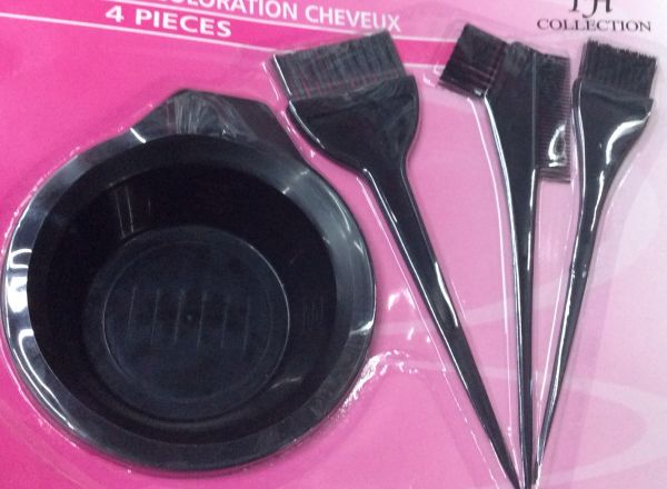 Tinting brush and bowl set