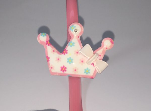 Head band with patterned crown shape