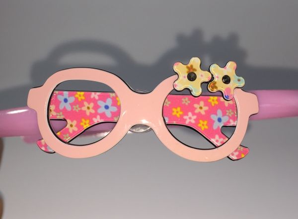 Headband with sunglass shape