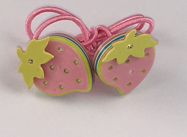 Elastics with strawberry