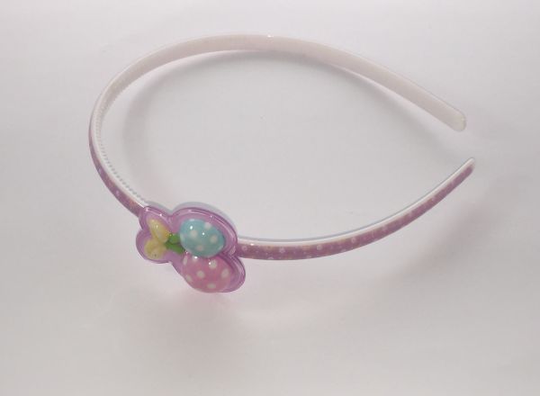 Patterned head band with fruit shape