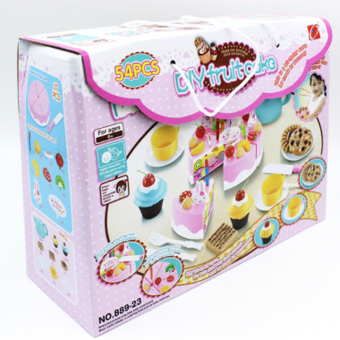 Birthday fruit cake play set