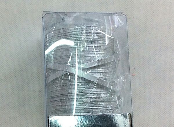 Christmas candle 6x10 cm