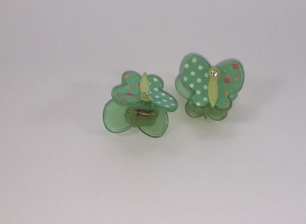 Butterfly shape small clips