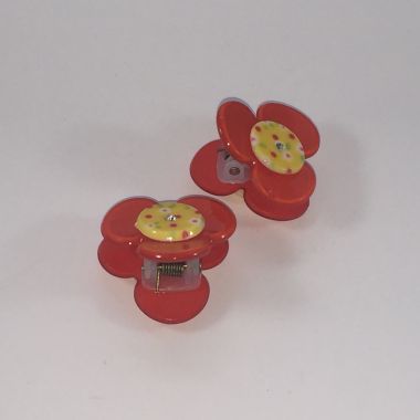 Flower shape small clips