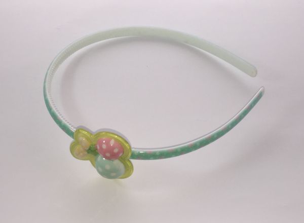Patterned head band with fruit shape