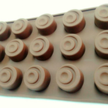 Silicone bonbon mold