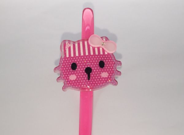 Head band with patterned cat shape