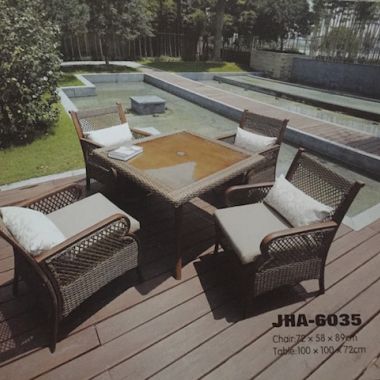 Outdoor dining furniture set