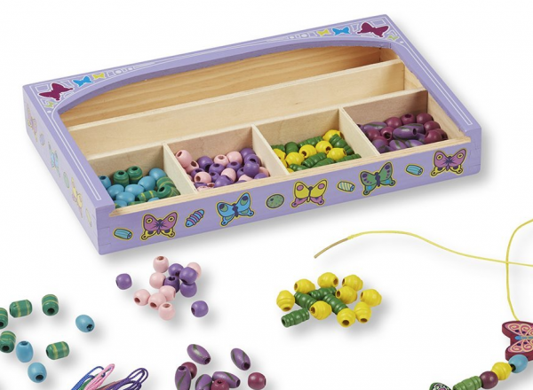 Wooden bead set