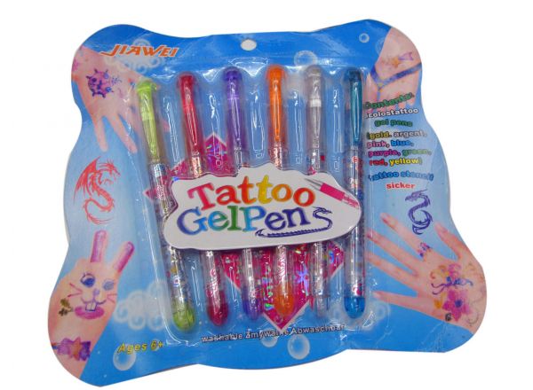 Tattoo gel pen