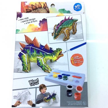 3D puzzle dinosaurs