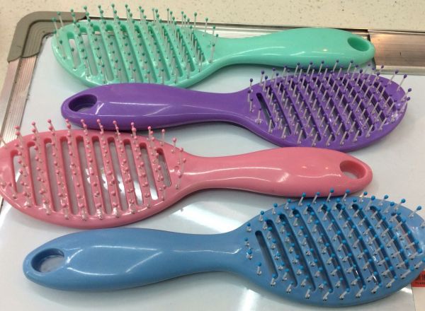 Hairbrush colourful