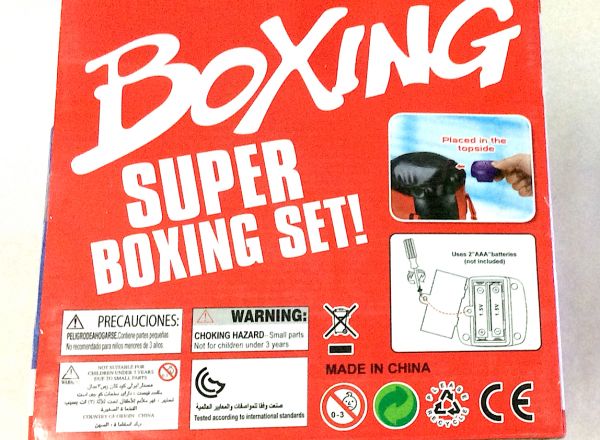 Star boxing play set