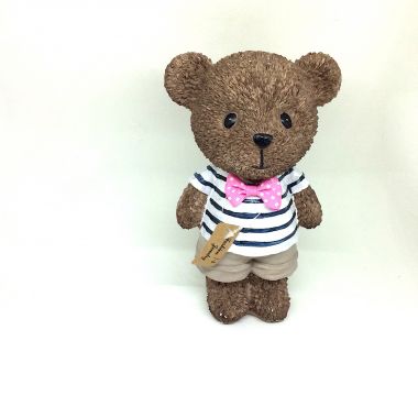 Bear ornament 19.5x11 cm