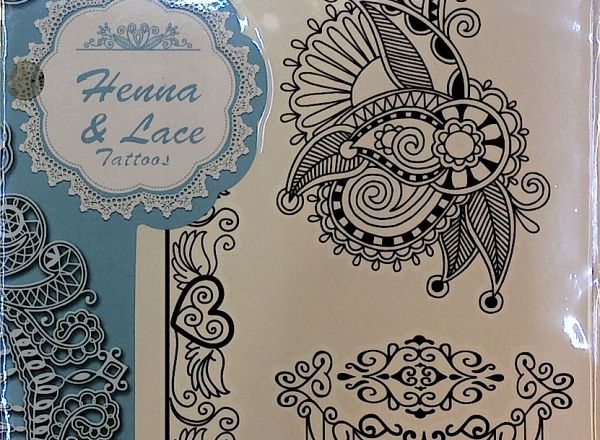 Henna lace tattoo