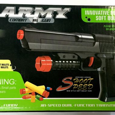 Soft bullet gun