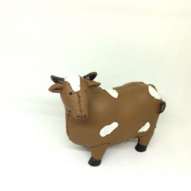 Cow ornament 12.5x13.5 cm