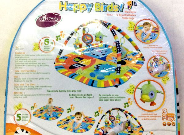 Baby gym mat