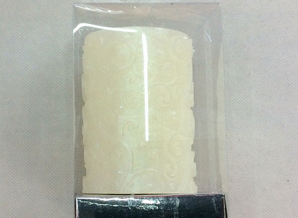 Christmas candle 7x15cm