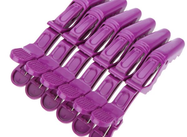 Hair sectioning clips 6 pcs
