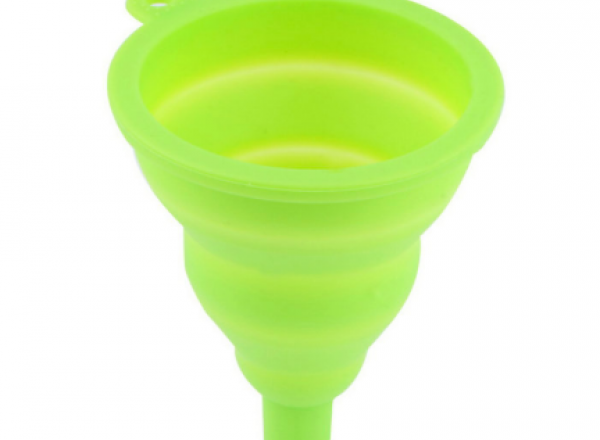 Silicone funnel