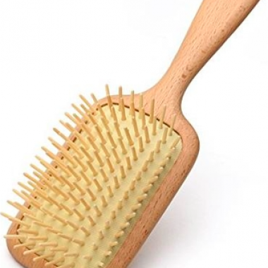 Natural wooden brush