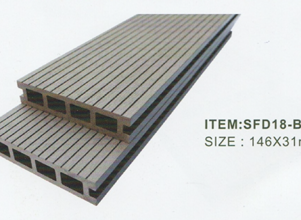 WPC Decking board 146X31 mm