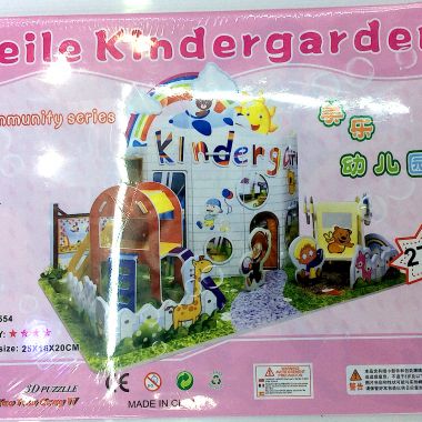 3D puzzle kindergarden