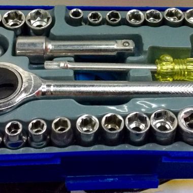 Socket set 40 pieces