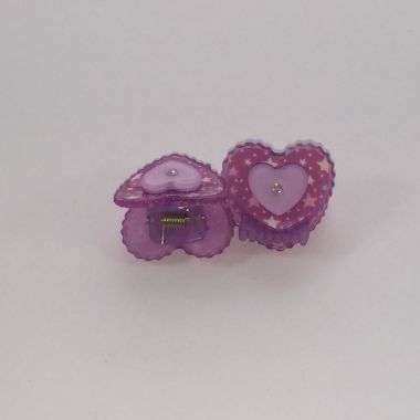 Heart shape small clips