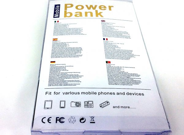 Power bank 4400mAh