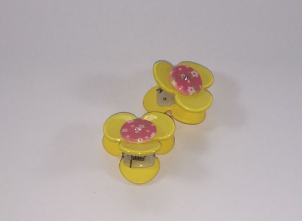 Flower shape small clips